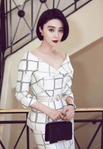 二九偏卷发发型图片 范爷就是这么美