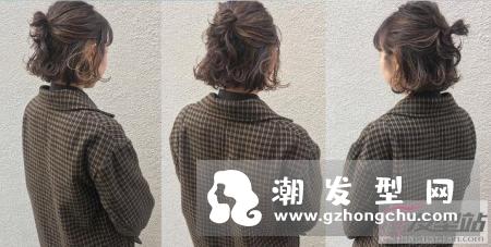 短发自己可以扎的发型 慵懒女孩必学睡不醒编发技巧
