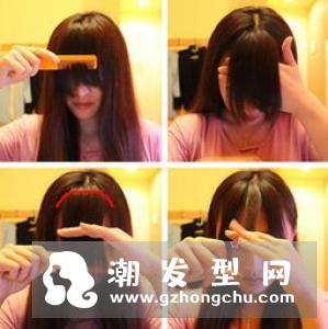 齐刘海长留多久换空气刘海 怎么剪