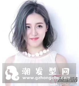 显瘦波波头短发 上窄下宽更减龄