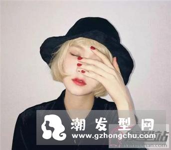 亚麻白金波波短发 甜美显白又撩人