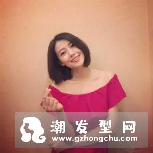 亚麻金波波头 上色短发更养眼