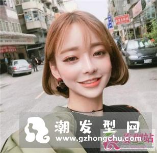 齐脖内扣波波短发　显白显瘦超亮眼