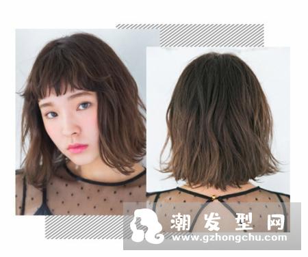 圆脸适合什么发型图片 有刘海好还是没有刘海好
