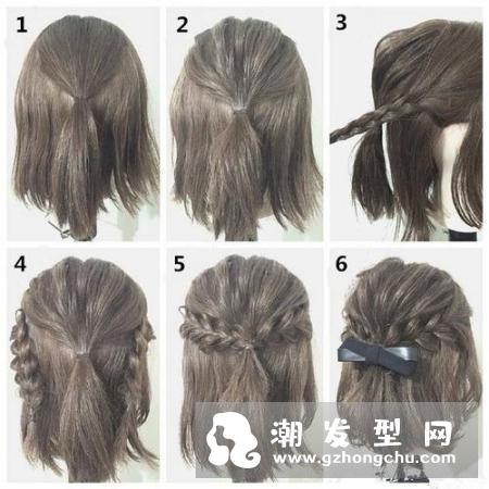 简单气质女生编发发型教程 唯美编发你也能搞定