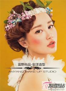 元气新娘发型 演绎森系浪漫