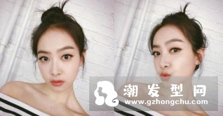 空气丸子头怎么弄 哪些明星扎过