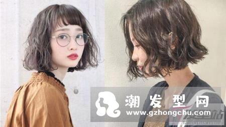 女生爆款中短发烫发发型 空气感的蓬松短发绝对适合你