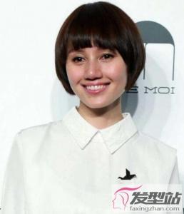 女生西瓜头短发 洋气瘦脸像小清新