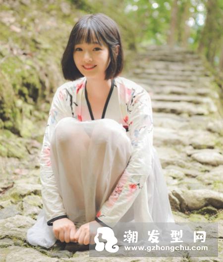 圆脸适合什么发型图片 有刘海好还是没有刘海好