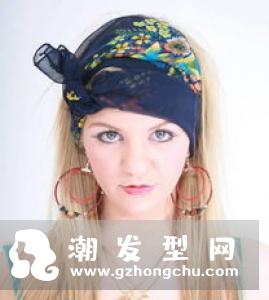 丝巾怎么扎头发好看 一条丝巾竟能变化超多发型