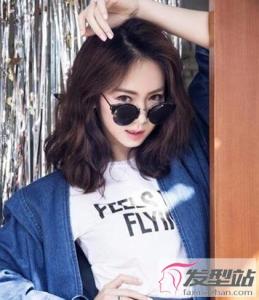 锁骨发一般烫什么发型 这样烫慵懒浪漫女人味爆棚