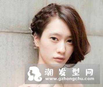 自己可以编的发型 耳侧编发甜美淑女范