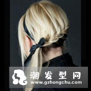 女生长发怎么编好看 挑染编发浪漫梦幻美cry