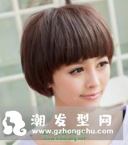 短发无刘海波波设计 花样风格波波头塑造v型脸