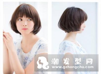 中长发发尾内扣卷发图片 黑直发好女神