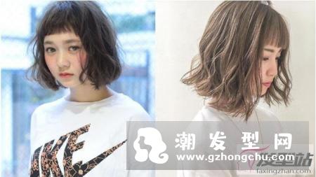 女生爆款中短发烫发发型 空气感的蓬松短发绝对适合你