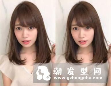 齐肩烫发发型2018潮女 优雅修颜散发女人味