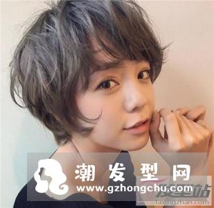 日系波波头烫发 显瘦睡不醒短发