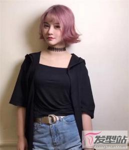 波波头适合染什么颜色 显白波波彰显个性