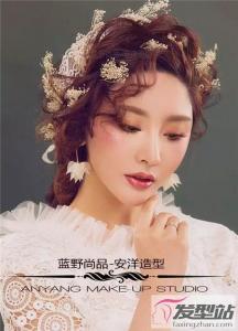 元气新娘发型 演绎森系浪漫