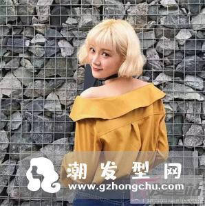 亚麻白金波波短发 甜美显白又撩人