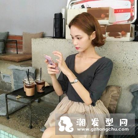 外翻短发适合什么脸型 头发图片有哪些