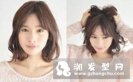 居家发型的简便梳法 半丸子头还是苹果头