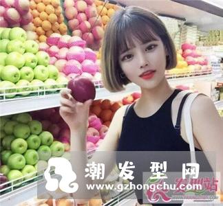 韩系盖耳短发 乖巧减龄显嫩