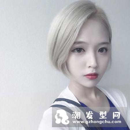 甘蓝绿头发发色图片 怎么染