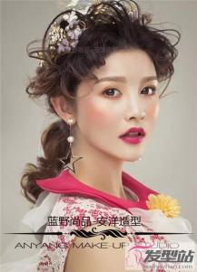 元气新娘发型 演绎森系浪漫