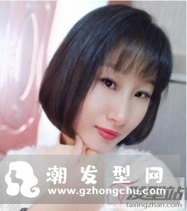 波波头拉直好看吗 直发波波头清爽干脆落落大方