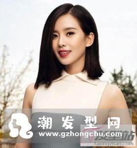 女生流行齐肩直发发型 温柔婉约淑女都喜欢这款