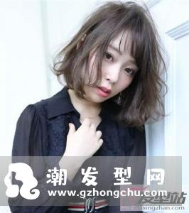 波波头烫发设计 空气感线条显瘦