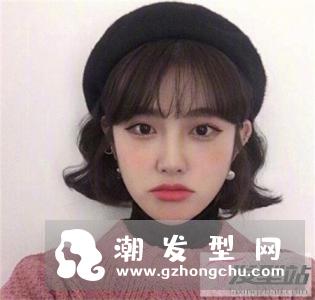 A字减龄波波头 上窄下宽显瘦短发