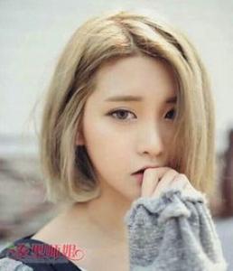 发尾微扣梨花头 韩式淑女OL气质