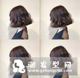 欧美系短发蛋卷烫 洋娃娃般可爱精灵