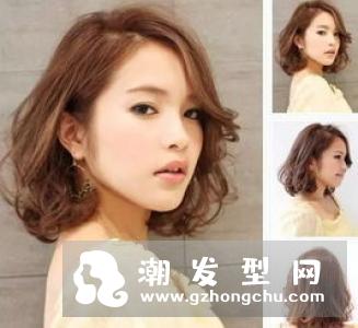 日系短发空气感烫发 头发饱满蓬松率性风十足