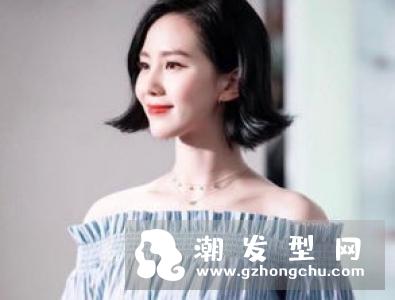 刘诗诗和陈伟霆合作新剪短发 新款短发发型叫什么名字
