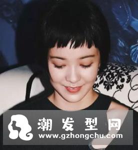 Ω短发发型图片 传说中的π短发