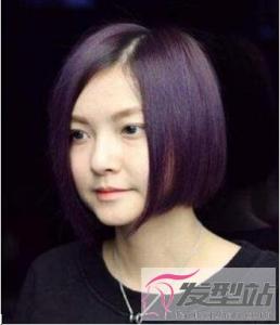 短发直发波波头发型 甜美动人潮味十足