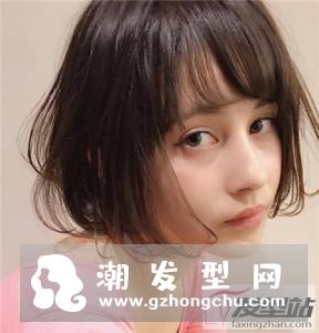 日系波波头烫发 显瘦睡不醒短发