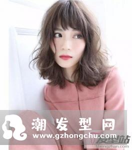 波波头烫发设计 空气感线条显瘦