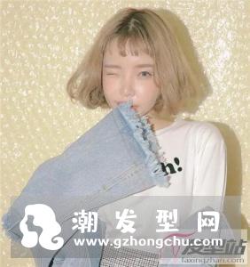 眉上短刘海波波头 肉肉脸瘦脸专属
