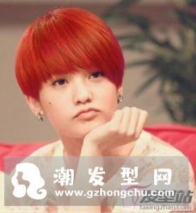 女生西瓜头短发 洋气瘦脸像小清新