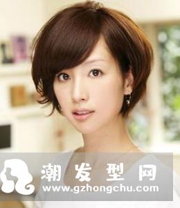 波波头烫小卷发型 短发还是烫卷更优雅