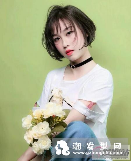 波波头短发发型图片 今年流行款短发都在这里了