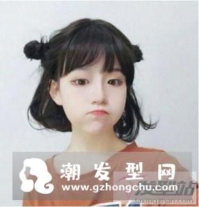 波波头怎么扎简单好看 短发扎出不一样的个性魅力