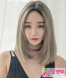 发尾微扣梨花头 韩式淑女OL气质