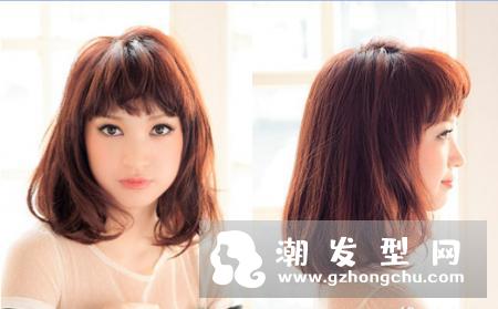 脸胖的女生适合什么刘海 适合什么马尾